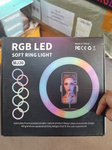 RGB Led Soft Ring Light 12inch