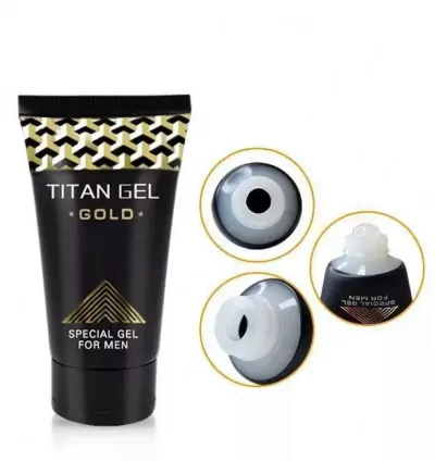 Titan Gel Gold Male Penis Enlargement Cream 50gm