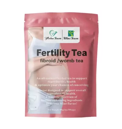 WinsTown Fertility Tea, Natural Herbal Booster for Women's Fertility Support.