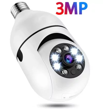 E27  Bulb Camera 3MP