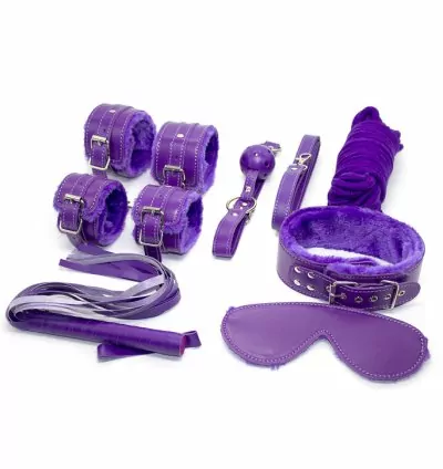 7 Pieces Bondage Set Kit (PURPLE)