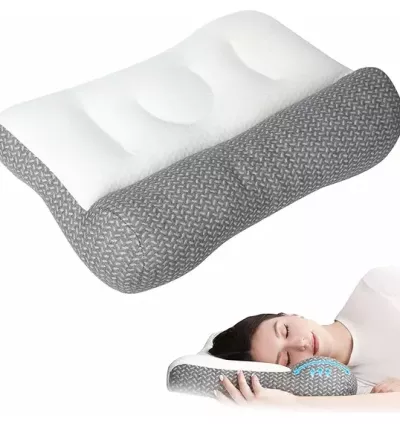 Super Ergonomic Pillow, Orthopedic Correction Bed Pillow Repair Traction Pillow