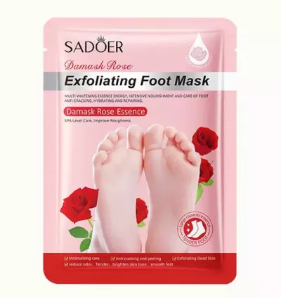 SADOER Damask Rose Exfoliating Foot Mask