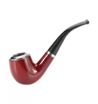 Classic Tobacco Smoking Pipe – Wooden Design