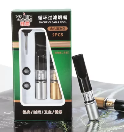 Portable Reusable Cigarette Filter Holder Smoking Accessories