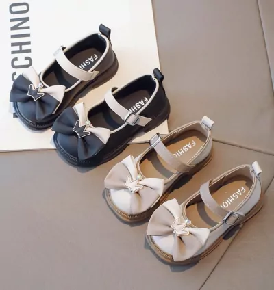 Cute Baby Girl Shoes – Black