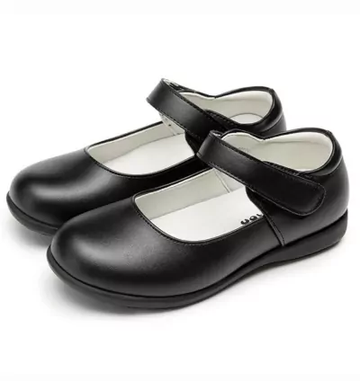 Girls’ School Shoes – Black Color (Size 30)