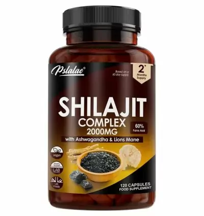 Shilajit Complex - Control Blood Sugar Levels, Fight Aging, Improve Brain Function, Protect The Heart