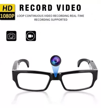 Outdoor Security Cycling Glasse Riding Eyes Glasses With 1080P Camera Driving DVR Video Recorder